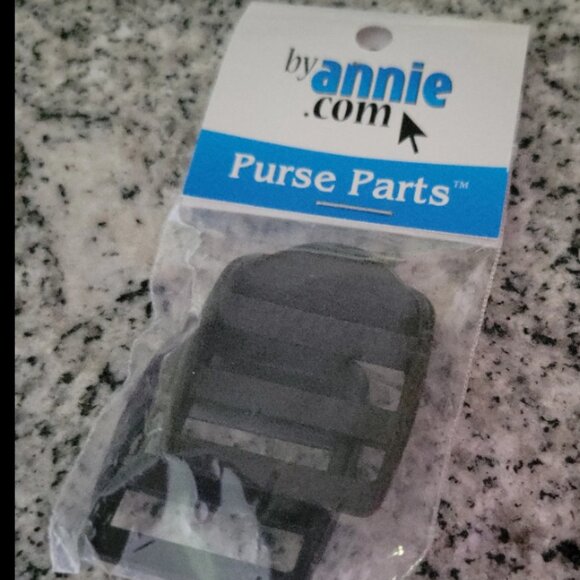 Other - Purse parts by annie. Black. Two 1" strap adjusters